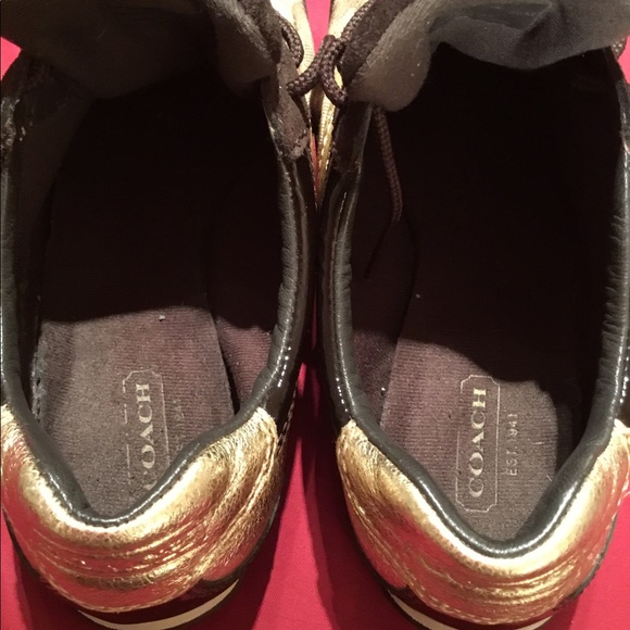 COACH SHOES SIZE 61/2 IN GREAT PRE-LOVED CONDITION - Picture 8 of 12